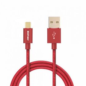 BlitzPower Örgülü USB Type-C Gold Şarj Kablosu