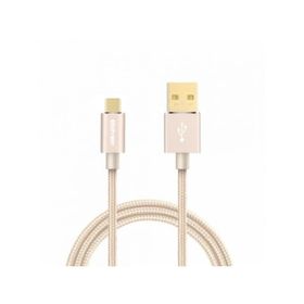 BlitzPower Örgülü USB Type-C Gold Şarj Kablosu