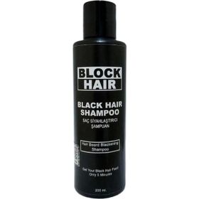 Block Hair Beyaz Saç Sakal Harici Uygulama 200 ml Şampuanı