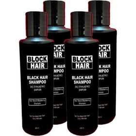 Block Hair Beyaz Saç Sakal Harici Uygulama 4x200 ml Şampuanı