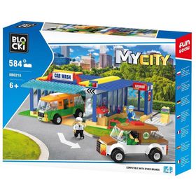 Blocki KB0218 Mycity 584 Parça Oto Yıkama Merkezi