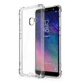 Blogy Galaxy A6 Smoke Black Crystal Fit Kılıf