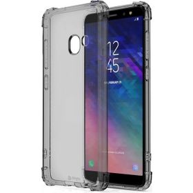 Blogy Galaxy A6 Smoke Black Crystal Fit Kılıf