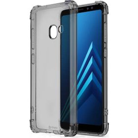 Blogy Galaxy A8 Smoke Black Crystal Fit Kılıf