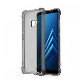 Blogy Galaxy A8 Smoke Black Crystal Fit Kılıf