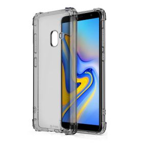 Blogy Galaxy J6 Smoke Black Crystal Fit Kılıf