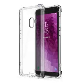 Blogy Galaxy J6 Smoke Black Crystal Fit Kılıf