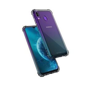Blogy Galaxy M20 Smoke Black Crystal Fit Kılıf