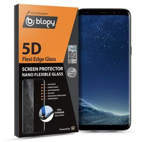 Blogy Galaxy S8 Plus Flexi Edge 5D Ekran Koruyucu