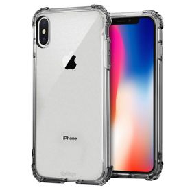 Blogy iPhone Xs Max Smoke Black Crystal Fit Kılıf