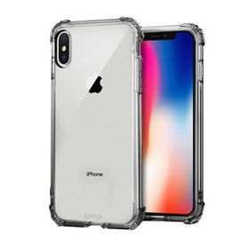 Blogy iPhone Xs Max Smoke Black Crystal Fit Kılıf
