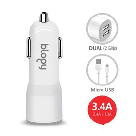 Blogy Micro 3.4A Araç Şarjı