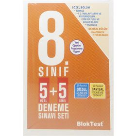 Bloktest 8. Sınıf Lgs 5+5 Deneme-Tudem Yayınları