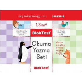 Bloktest Yayınları 1. Sınıf Okuma Yazma Seti
