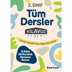 Bloktest Yayınları - 2021-2022 2. Sınıf Tüm Dersler Kılavuz Deneme