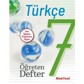 Bloktest Yayınları 7. Sınıf Türkçe Öğreten Defter