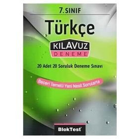 Bloktest Yayınları 7. Sınıf Türkçe Tekrar Testleri