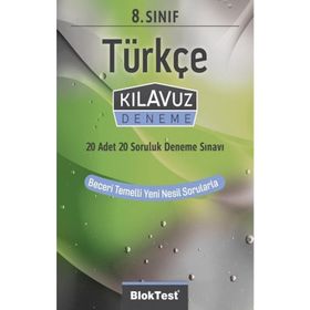 Bloktest Yayınları 8. Sınıf Bloktest Türkçe 10x20 Denemeleri 2. Dönem