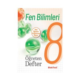 Bloktest Yayınları 8. Sınıf Fen Bilimleri Öğreten Defter