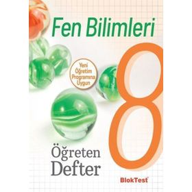 Bloktest Yayınları 8. Sınıf Fen Bilimleri Öğreten Defter