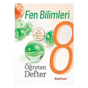 Bloktest Yayınları 8. Sınıf Fen Bilimleri Öğreten Defter