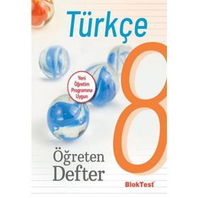 Bloktest Yayınları 8. Sınıf Türkçe Öğreten Defter