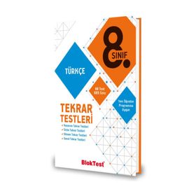 BlokTest Yayınları 8. Sınıf Türkçe Tekrar Testleri
