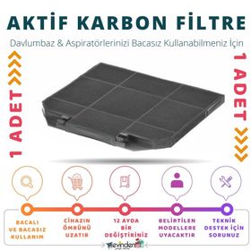 Blomberg DIC-2440 X Davlumbaz Karbon Filtresi