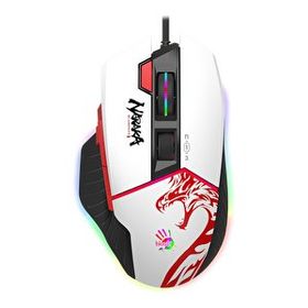 Bloody W95 Max Naraka Beyaz RGB Optik Kablolu Gaming Mouse