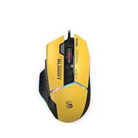 Bloody W95 Max Sports Sarı RGB Optik Kablolu Gaming Mouse