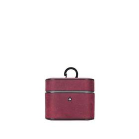 BloominBag Aurel Clip Fuchsia Bloom Charm Case Fuşya Deri Airpods 3 Kılıfı