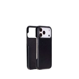 BloominBag Bloomcase Ultimate Jacket Iphone 17 Pro Max Obsidian Black Deri Telefon Kılıfı