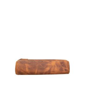 BloominBag Essentia Heritage Saddle Kahve Deri Kalemlik