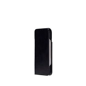 BloominBag iPhone 17 Pro 6.3 inç Bloomcase Magic Wallet Onyx Black Deri Çıkarılabilir Cüzdanlı Siyah Telefon Kılıfı