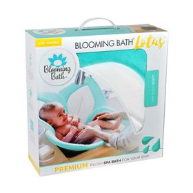 Blooming Bath Lotus Denizköpüğü/Beyaz/Gri Bebek Banyo Matı