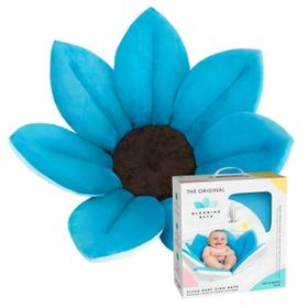 Blooming Bath Turkuaz Kahverengi Bebek Banyo Matı