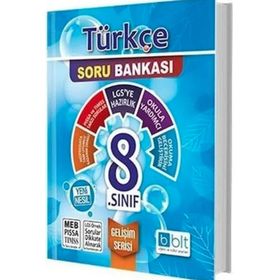 BLT Bulut Yayınları 8. Sınıf Türkçe Soru Bankası Gelişim Serisi
