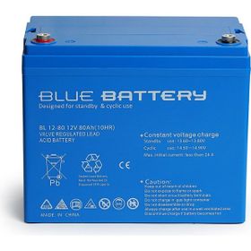Blue Battery 12 Volt 80 Amper Bakımsız Kuru UPS Aküsü