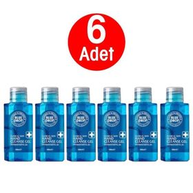 Blue Drop Antibakteriyel Dezenfektan 6x100 ml El Temizleme Jeli
