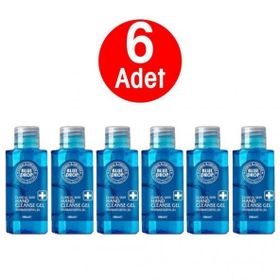 Blue Drop Antibakteriyel Dezenfektan 6x100 ml El Temizleme Jeli
