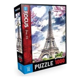 Blue Focus 1000 Parça Eiffel Tower Eyfel Kulesi Puzzle