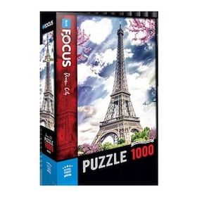 Blue Focus 1000 Parça Eiffel Tower Eyfel Kulesi Puzzle
