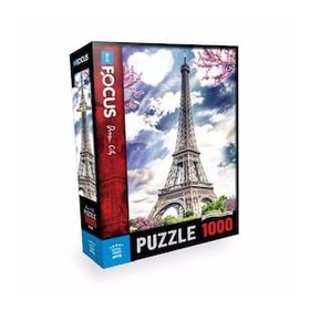 Blue Focus 1000 Parça Eiffel Tower Eyfel Kulesi Puzzle