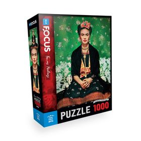 Blue Focus 1000 Parça Frida Kahlo Puzzle