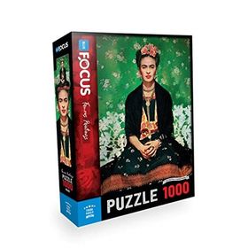 Blue Focus 1000 Parça Frida Kahlo Puzzle