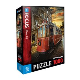 Blue Focus 1000 Parça İstiklal Street Puzzle