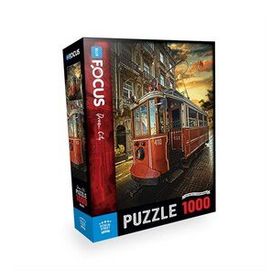 Blue Focus 1000 Parça İstiklal Street Puzzle