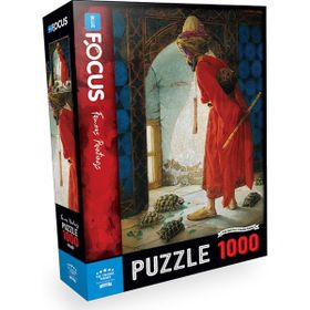 Blue Focus 1000 Parça Kaplumbağa Terbiyecisi Puzzle