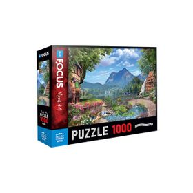 Blue Focus 1000 Parça Lake And Mountain Göl Ve Dağ Puzzle