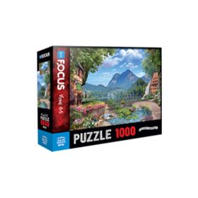 Blue Focus 1000 Parça Lake And Mountain Göl Ve Dağ Puzzle